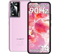 CUBOT A10 Telefonos Moviles Libres Android 14, 12GB(4+8)+128GB/1TB Telefono Movil, 6,56" HD+/90Hz, Cámara 48MP+16MP Móvil, 5100mAh Batería, 4G Dual SIM Smartphone, Octa-Core/Face ID/OTG/GPS (Morado)