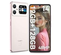 CUBOT A20 - Telefonos Moviles Libres 12GB+128GB/1TB, Android 14 Movil, Pantalla HD+ 6.75" (90Hz) con Mini Pantalla de 1.83", Cámara 48MP+16MP, Batería 5100mAh, Smartphone 4G Dual SIM, Face ID, GPS