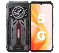 CUBOT Kingkong 11 - Smartphone 5G 6.72" FHD+ 120Hz, 16GB RAM (16GB+16GB Ext.), 256GB ROM, Cámara 108MP, Batería 10200mAh, Android 15, Dimensity 7025, Negro