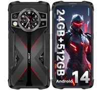 CUBOT Kingkong 9(2024) 512GB Movil Resistente Android 14, 24GB+512GB/1TB Movil Irrompible, 10600mAh/33W Movil Todoterreno, 6.58” FHD+(120Hz), 100MP+24MP Visión Nocturna, G99/IP68/4G Dual SIM/NFC