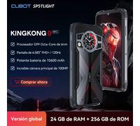 Cubot KingKong 9, Helio G99,Octa-Core, pantalla FHD+ de 120 Hz y 6,583", 24GB de RAM(12GB+12GB extendidos), ROM de 256GB, IP68 rugged smartphone, 10600mAh,cámara de 100MP, moviles baratos y buenos Add