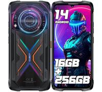 CUBOT Kingkong Power 3 Telefono Resistente-16GB+256GB(TF 1TB), 6.72'' FHD+ 120Hz Irrompible, Altavoz 123dB, 10200mAh (33W) Rugerizado, Cámara 100MP, Face ID/IP68/IP69K/Dual SIM/NFC