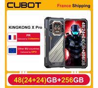 CUBOT KINGKONG X Pro Smartphone resistente 5G 48GB(24+24) 256GB 10200mAh 33W Dimensidad 8200 4nm 3.1GHz 6.72" Pantalla 144Hz Negro