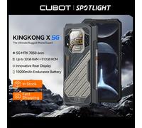 CUBOT KINGKONG X, Smartphone 5G, 32GB de RAM (16GB + 16GB extendido), 256/512GB de ROM, 10200 mAh, pantalla de 6.583" 120 Hz, cámara de 100MP, NFC phone, telefonos movil [Envío desde almacén europeo,