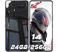 CUBOT MAX 5 (2024) Teléfono Móvil Libres 5G - 24GB+256GB Móviles Android 14, 6.95" FHD+(144Hz) Smartphone, Cámara 100MP, Batería 5100mAh/33W, Móvil 5G Dual SIM/GPS/Face ID/Huella Dactilar/NFC