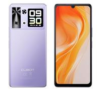 CUBOT P90 - Smartphone 4G 6.88" HD+ 120Hz, 12GB RAM (12GB+12GB Ext.), 256GB ROM, Cámara 64MP, Android 15, Helio G100, NFC, Morado (SIN Cargador)