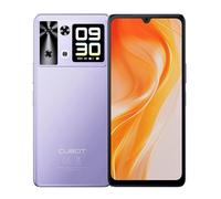 Cubot P90, Smartphone Android 15, Pantalla de 6.88 pulgadas 120Hz, 12GB RAM+256GB ROM, MTK Helio G100 Octa-core, 2.2GHz, 64MP, 5100mAh, NFC, Teléfono 4G 12GB+256GB púrpura