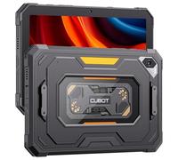 CUBOT Tab Kingkong Mini - Tablet 8.68" HD+ 90Hz, 16GB RAM (6GB+10GB Ext.), 128GB ROM, 4G Dual SIM, Cámara 48MP, Batería 10200mAh, Android 15, Unisoc T615, Negro.