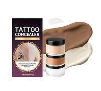 Cubra de de Corredor de tatuajes: crema de encubrimiento duradera, maquillaje de cuerpo de cobertura completa impermeable | Correctores de maquillaje corporal Continuación de cobertura