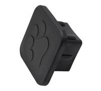 Cubras de enganche para camiones, de enganche de remolque - Towing Hitch cubre a prueba de polvo,Accesorios para automóviles exteriores, tapa del tubo receptor, moldura protectora negra, divertida par