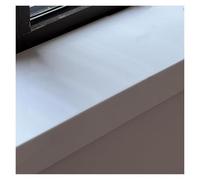 Cubre alféizar de Ventana Cubre alféizar de ventan Protector de alféizar de Ventana con Acabado de Mosaico Blanco, Placa Protectora de Borde de Ventana salediza a Prueba de Agua y Aceite, Cubierta de