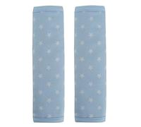 Cubre arneses reversibles de silla de paseo o coche, grupo 0/maxicosi (Estrellas celeste)
