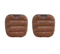 Cubre Asiento Coche Compatible Con Great Para Wall Para Haval Para H7 Para H8 Para H9 Funda Asiento Delantero Coche De Felpa Cojín Suave Para Coche Fácil De Limpiar(Brown,2PcsA)