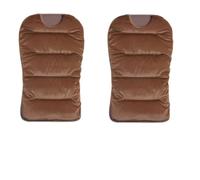 Cubre Asiento Coche Compatible Con Great Para Wall Para Haval Para H7 Para H8 Para H9 Funda Asiento Delantero Coche De Felpa Cojín Suave Para Coche Fácil De Limpiar(Brown,2Pcs B)