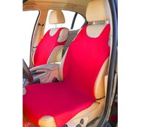 Cubre Asiento Delantero KFZ CARCOMMERCE Rojo Poliéster, 1 Unidad