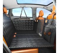 Cubre Asientos Coche Perro para Ford B-MAX C-MAX S-MAX KA Edge Mustang Explorer, Impermeable Funda Asiento Coche Perro Antideslizante Funda Asiento Trasero Coche
