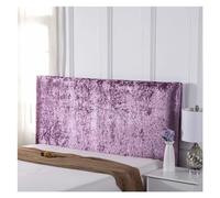 Cubre Cabecero De Cama Funda elástica for cabecera de cama, todo incluido, de lujo, antideslizante, triturada, cubierta protectora contra el polvo for la parte trasera de la cama(Color 5,1.2 meter)