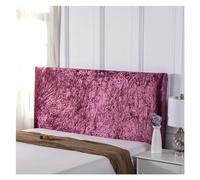 Cubre Cabecero De Cama Funda elástica for cabecera de cama, todo incluido, de lujo, antideslizante, triturada, cubierta protectora contra el polvo for la parte trasera de la cama(Color 8,1.8 meter)
