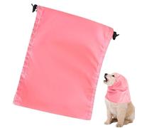 Cubre cabeza de perro ajustable - Gorro de baño, protección para orejas | Accesorio de aseo flexible, envoltura suave que protege la cabeza y las orejas, adecuado para cachorros y gatos de todas las
