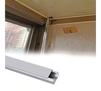 Cubre Cables Canaleta De Cable De Acero Inoxidable De 25 Mm De Ancho, Tira De Cubierta De Cable Tipo Clip De 10 25 50 Mm De Altura(1 PC,H 15 MM L 150 CM)