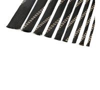 Cubre Cables Fundas Trenzadas aislantes de 1/5 M/10/20 M, Color Negro y Dorado, 4/6/8/10/12/15/20/25 mm, Fundas Trenzadas de Alta expansión for protección de Cables(20mm,1M)