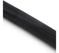 Cubre Cables Universal Manga Trenzada expandible Pet autocerrada de 1M/5M, Manguera Aislante Flexible con Cierre automático, Envoltura Cable, Tubo calcetín Protector for(Black,13.0MM_5 Meters)