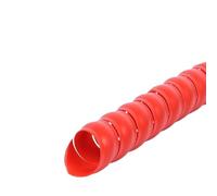 Cubre Cables Universal Organizador de Cables 1/2/5 Metros, 8mm, 10mm, protección tuberías, Envoltura en Espiral Flexible, Protector Cable, Funda, Tubo Cubierta(Red,ID 16MM_5 Meters)