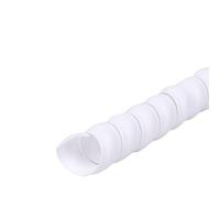 Cubre Cables Universal Organizador de Cables 1/2/5 Metros, 8mm, 10mm, protección tuberías, Envoltura en Espiral Flexible, Protector Cable, Funda, Tubo Cubierta(White,ID 8MM_5 Meters)