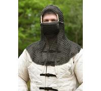 Cubre Cadenas Con Protector Cuadrado, ID8mm, Pavonado