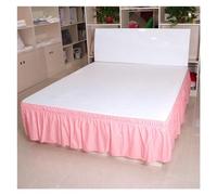 Cubre Canape 150x190 Ropa de Cama for el hogar, Falda, sábana elástica, Funda sin Superficie Couvre, Hotel, Protector(Pink,120x200x40cm)