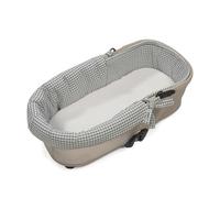 Cubre capazo dual más sábana Praliné de Walking Mum (VICHY/RAYAS MATCHA)