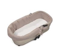 Cubre capazo dual más sábana Praliné de Walking Mum (VICHY/RAYAS MOKA)