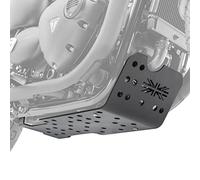 Cubre Carter Compatible para Triumph Bonneville T100 16-25 Protector Motor allu Negro