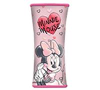 DISNEY MINNIE Mouse Cinturones de Seguridad para Coche de bebé Corazones Rosas, Rosa, Talla única Unisex Adulto