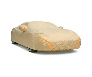 Cubre Coche Deportivo Exterior Antigranizo Compatible con Volvo P1800ES Shooting Brake (1972-1973), Funda Completa Coche Antigranizo Transpirable Espesado Cubierta Protector Auto Frazada