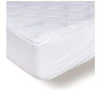Dreamzie Cubre colchon 160x200 Acolchado - Solapa de hasta 40 cm con Goma Elástica en el Contorno - Protector colchon 160x200 - Oeko Tex y Transpirable - No Impermeable