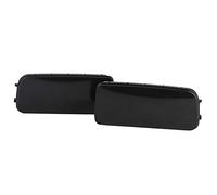 Cubre Faros Antiniebla Delanteros ABS Negro para E30 E36 E46 318 323 325 - Marco Protector Ligero y Resistente con Diseño Elegante para Mejorar la Apariencia del Vehículo