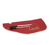 Cubre jamón mas set de cuchillo jamonero y chaira, cubre jamonero de color burdeos LepantoHouse