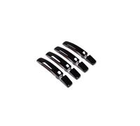 Cubre Manija Ext Compatible Con Land Para Rover Para Freelander 2 2007-2015 Cubierta De Manija De Puerta Exterior Coche Decoración De Embellecedor Accesorios De Estilo(Black with key hole)