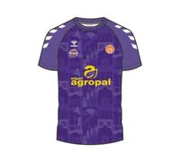 CUBRE PALENCIA BALONCESTO 24-25 AGROPAL 402298-0001 MORADO HOMBRE MANGA CORTA