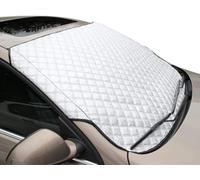 Cubre Parabrisas Nieve para Piaggio Beverly 350 ABS ASR 2020 | Protector térmico parabrisas 4 capas: lámina de aluminio, solapas antirrobo y protección para limpiaparabrisas antiheladas