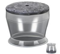 Cubre patas de muebles - Manguitos flexibles de fieltro de silicona, base de cojín resistente a los arañazos, protección gruesa y silenciosa, estilo moderno transparente | Protectores pierna silla