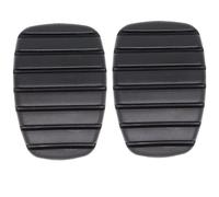 Cubre Pedales De Coche Para Clio 2 3 4 BB CB BR CR para Lutecia 1998-2020 cubiertas de goma para pedal de embrague de freno de coche Pedal Cubierta(2Pc)