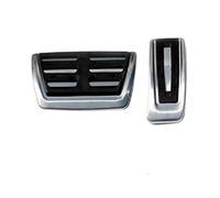 Cubre Pedales Reposapiés Para Audi A4 B8 S4 RS4 A6 C7 Para Avant A7 A8 H4 A5 S5 RS5 8T Q3 Q5 SQ5 8R Acelerador De Coche Freno Reposapiés Pedales Kit Cubierta(AT 2pcs)