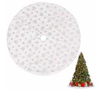 Cubre Pie Arbol de Navidad,Christmas Tree Skirt 78cm,Falda Arbol de Navidad,Saia Arvore de Natal para Árbol de Navideño Decoración
