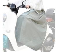 Cubre Piernas para Moto,Cubrepiernas Scooter con Bolsillo,Tiras Reflectantes,Manta Térmica Piernas para Scooter,Funda Universal para Patas De Scooter para Clima Frío,Impermeable|(Verde Militar)