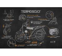 Cubre piernas Tucano Urbano Termoscud R210 Kymco Agility 300 (2019)