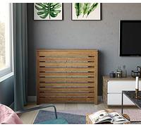 Cubre radiadores Barniz Roble. Diferentes Medidas. También fabricamos a Medida. Consultar: info@greca.info Tfno 948312264 (64 * 19 * 87 cms)