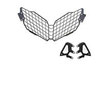 Cubre Rejilla Faro Moto Protector Faros Motocicleta Cubierta Protectora Rejilla para Suzuki para V-Strom 650 VSTROM 650 XT 650XT 2016 2015 2014 2013 2012 Cubrefaros Moto(B)
