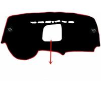 Cubre salpicadero de Coche para Peugeot 3008 2008-2014 2015 2016,Parasol Antideslizante Salpicadero Coche